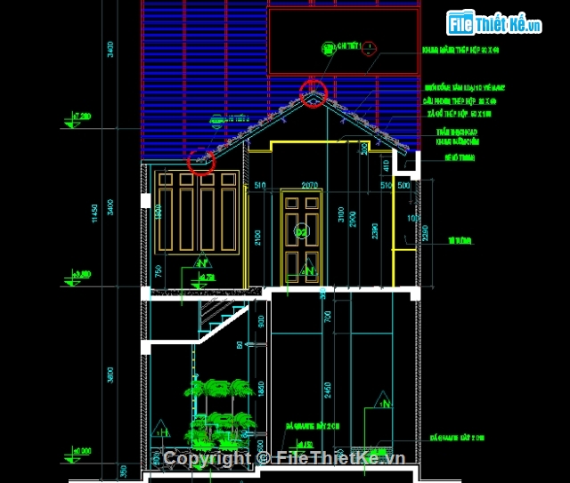 Thiết kế nhà phố,nhà phố,thiết kế nhà phố,Bản vẽ autocad